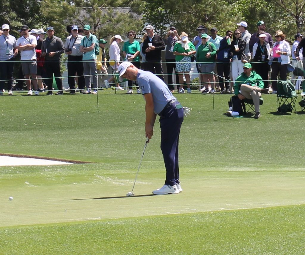 Justin Thomas Hole 18 Putting