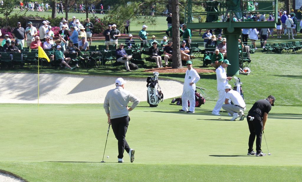 Lowry Hatton putting Hole 16